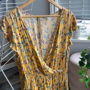 American Eagle Yellow Romper
